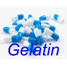 Gelatin size '0' - Blue / White - 1000 caps